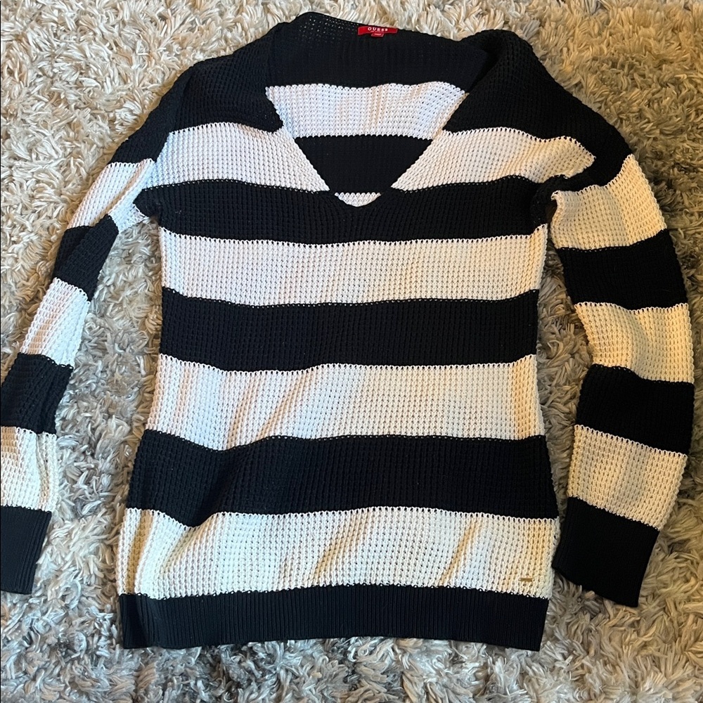 Guess Black Knit Sweater